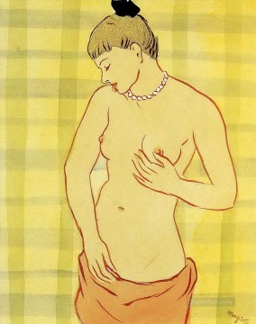 guijarro 1948 Desnudo abstracto Pinturas al óleo